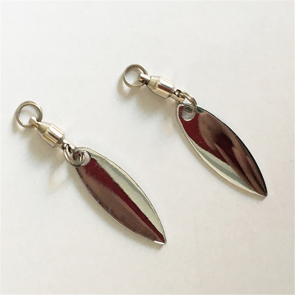 10 Mồi Giả Câu Cá Bằng Thép Không Gỉ Nhiều Màu