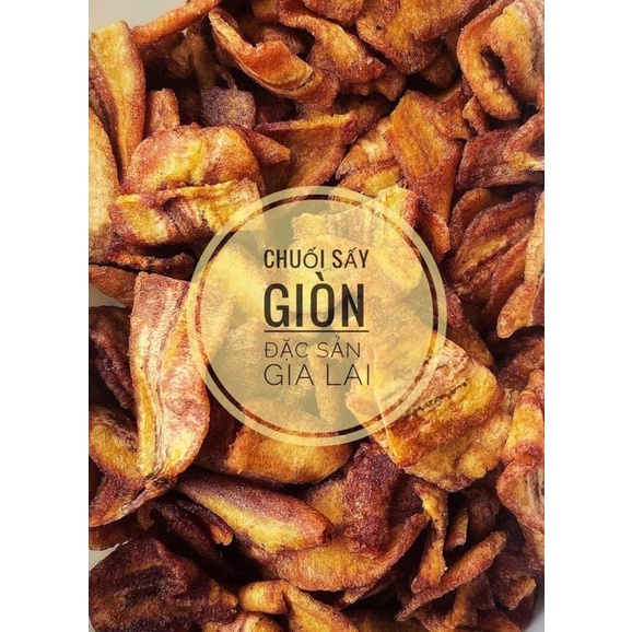 400g Chuối lát sấy bọc đường Gia Lai