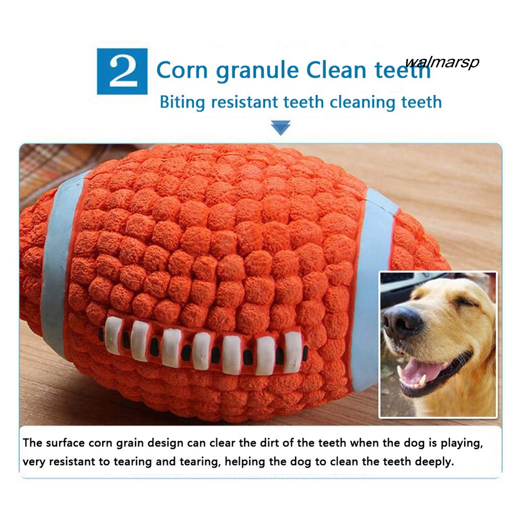 Đồ Chơi Quả Bóng Tennis Và Bóng Bầu Dục Có Âm Thanh Chống Cắn Dành Cho Thú Cưng