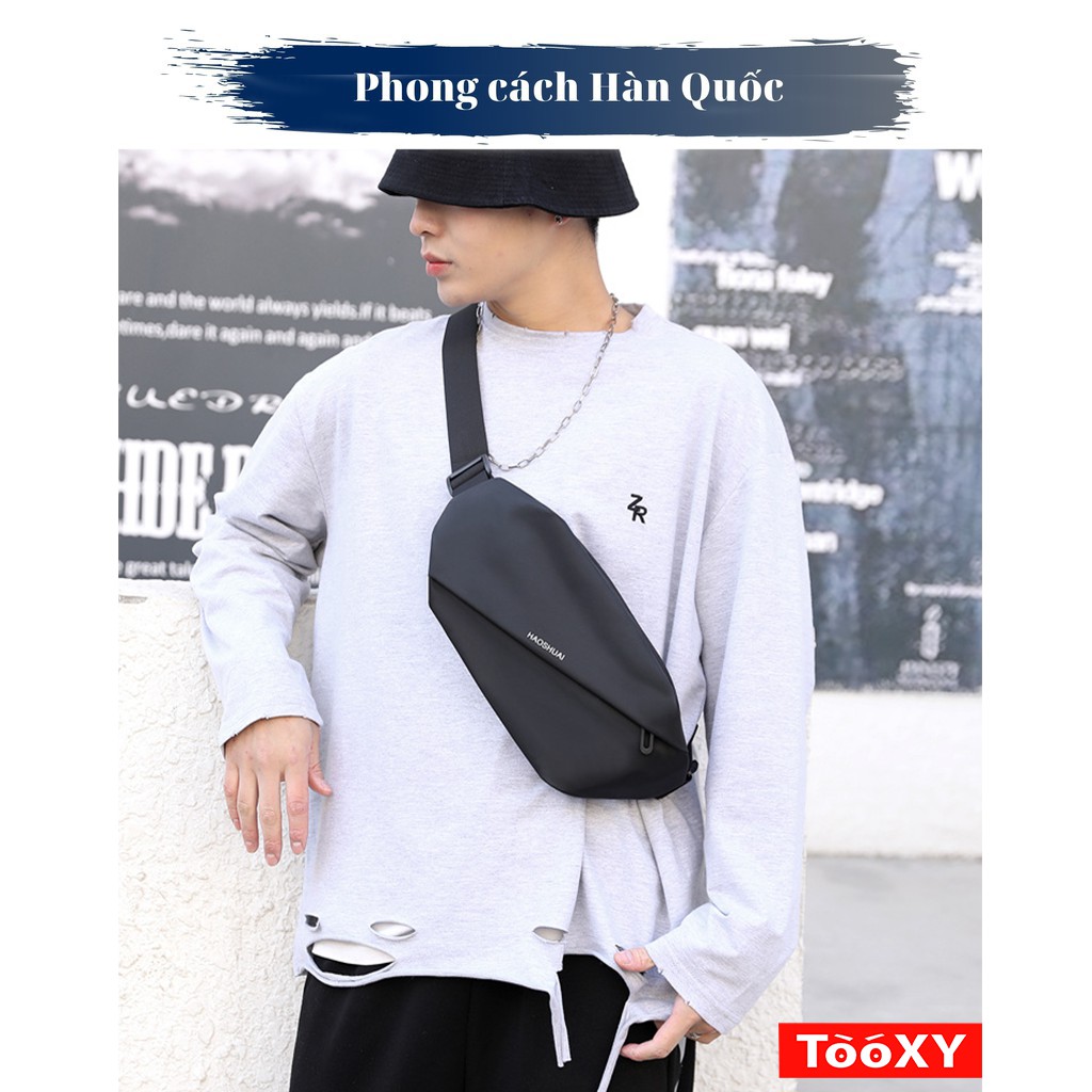 Túi Đeo Chéo Nam Chống Nước Thể Thao Cặp Đeo Ngực, Hông Và Bao Tử Đa Năng TX03