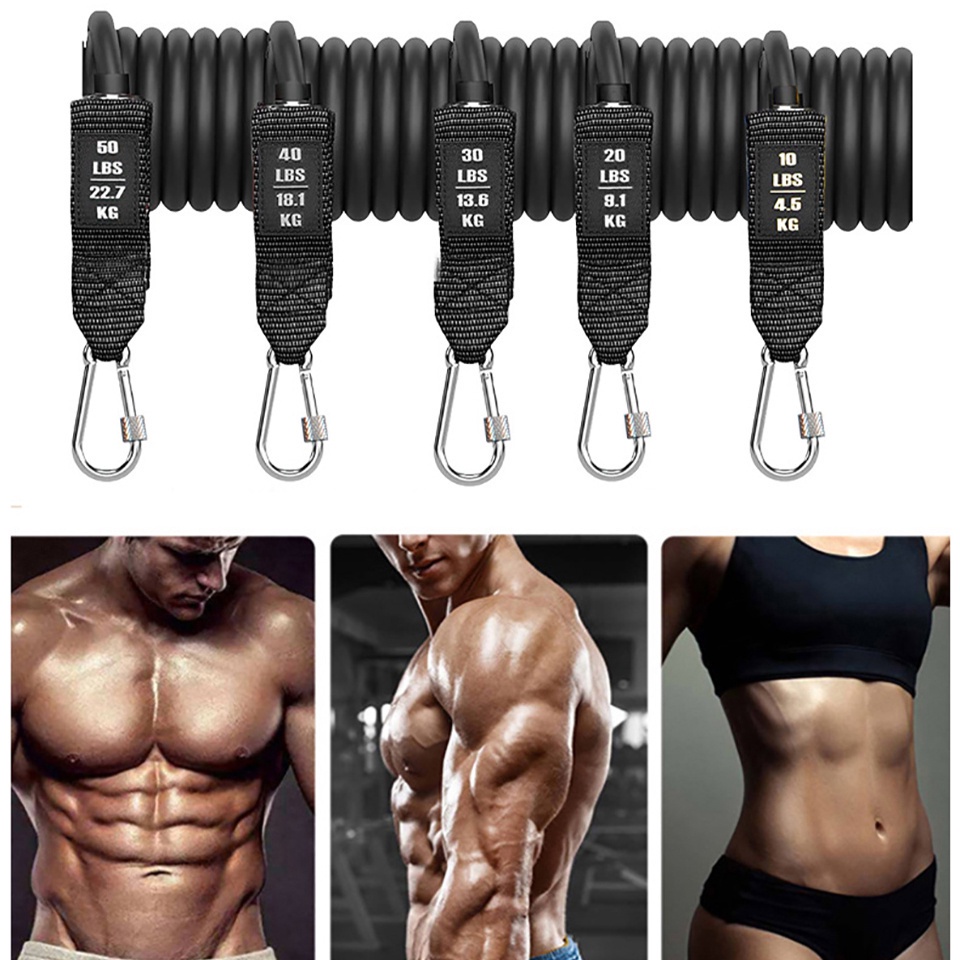 Dây Đai Kháng Lực Co Giãn Dùng Tập Thể Hình