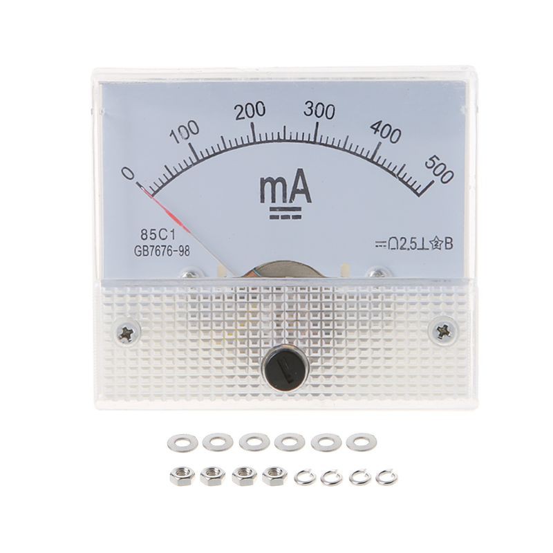 Đồng Hồ Đo Dòng Điện 85c1 Dc 1/2/3/30/50/100a 50/200/500ma