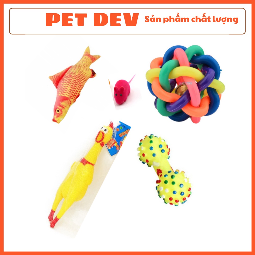 Các loại bóng cho chó mèo chơi đồ chơi chó mèo nhiều chi tiết tránh chó cắn phá đồ đạc