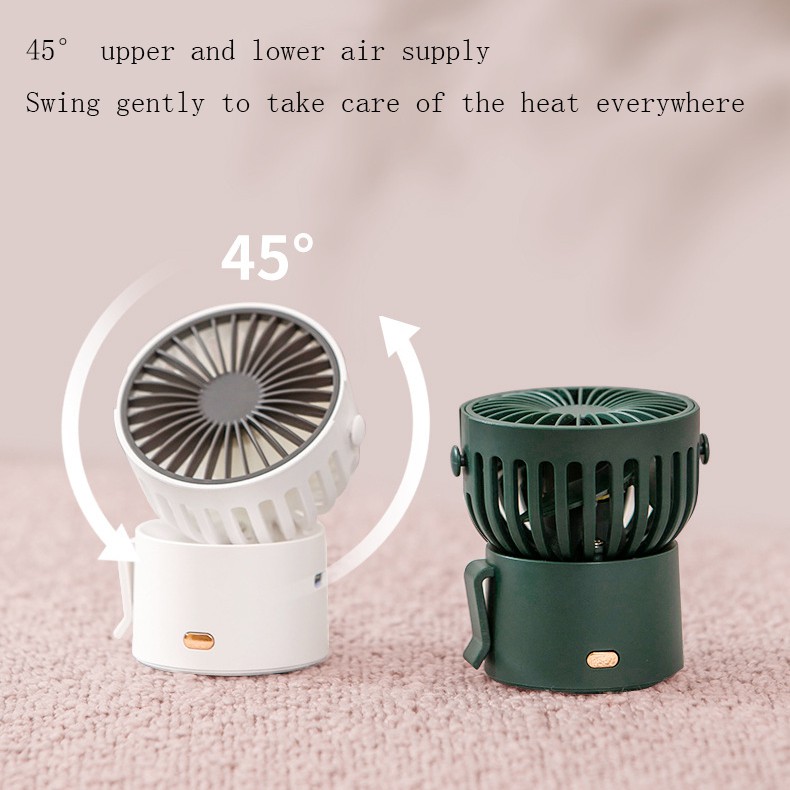 Set quạt usb mini đeo cổ tiện lợi