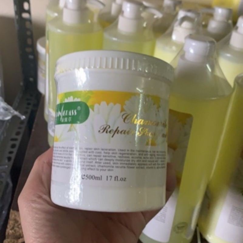 Hũ Kem Massage mặt hoa cúc 500gr