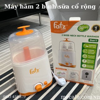 MÁY HÂM/TIỆT TRÙNG  2 BÌNH SỮA CỔ RỘNG FATZ BABY FB3012SL