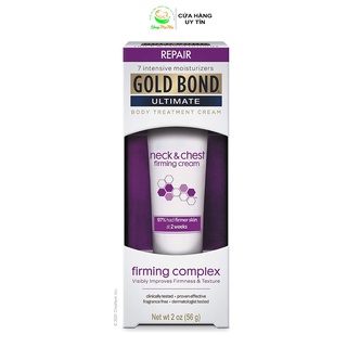 Kem dưỡng làm săn chắc vùng da cổ và ngực Gold Bond Neck & Chest Firming Cream 56g.