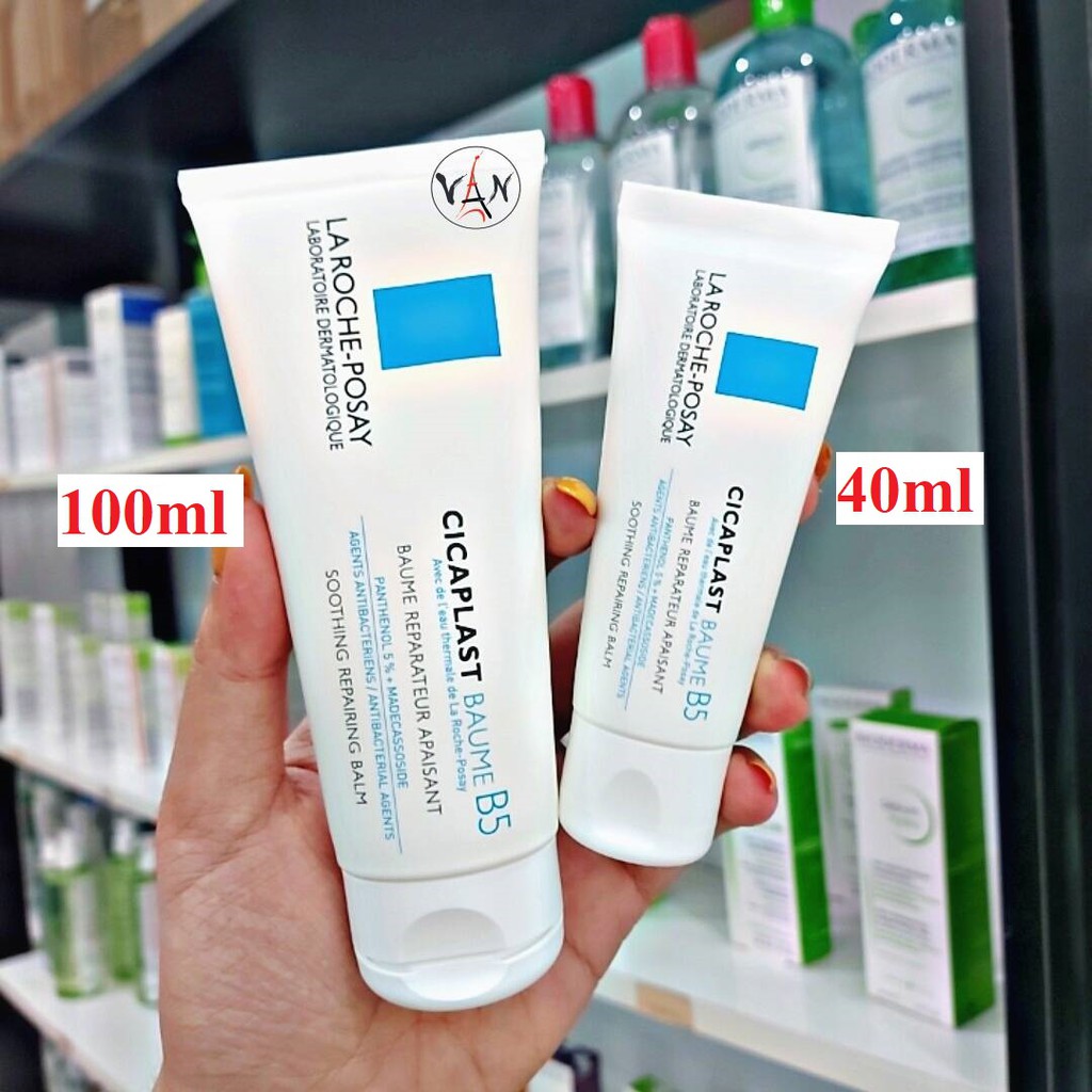 [B5] Kem dưỡng làm dịu da, giảm kích ứng La roche-posay beaume B5 40ml và 100ml