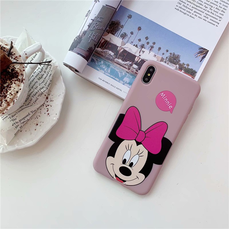 🌟VIDEO THẬT🌟 Ốp Lưng iPhone Nhựa Dẻo Chống Sốc In Hình Micky Đôi Dễ Thương Đủ Dòng iPhone 6Plus - 11 Pro Max