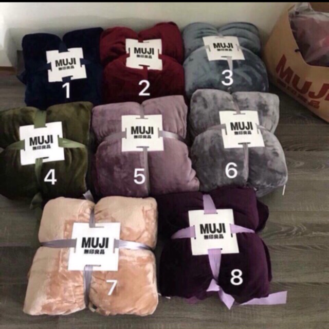Chăn tuyết muji xuất nhật