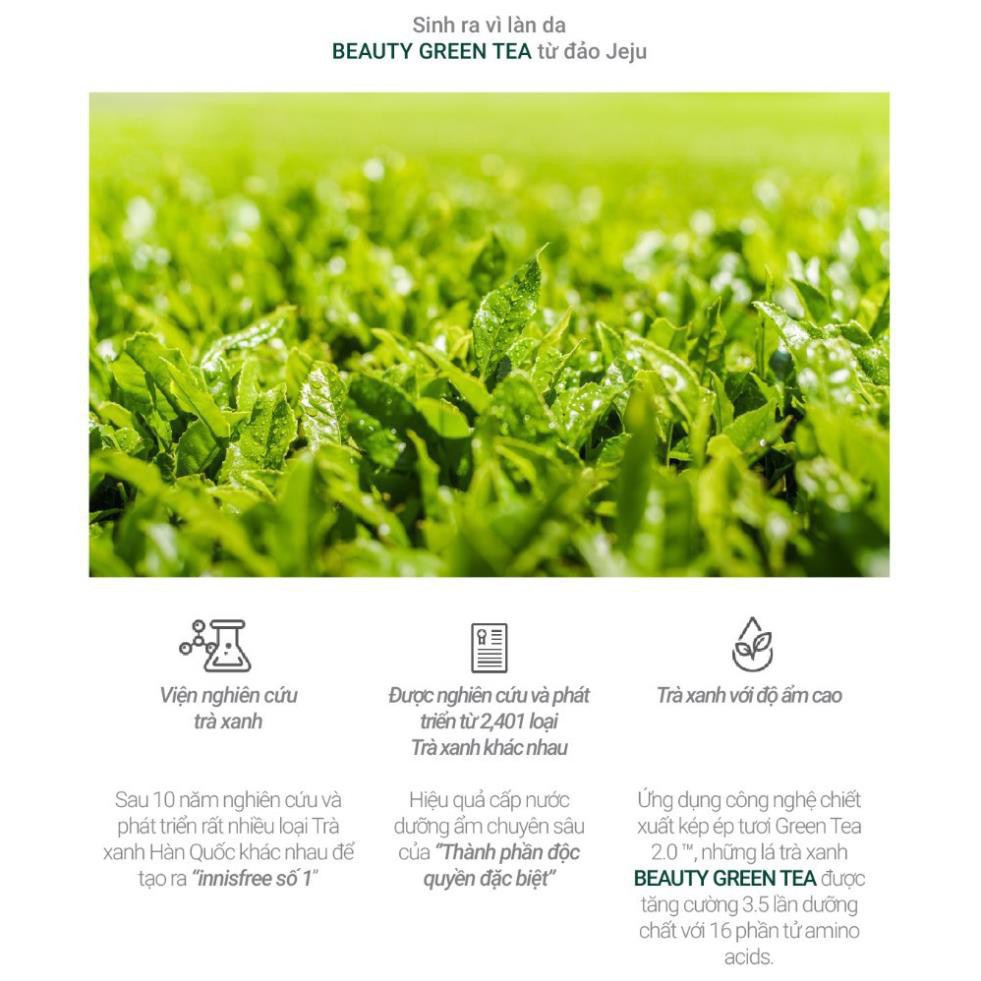 {Hàng Giả Hoàn Tiền 300%} Sữa rửa mặt làm sạch innisfree Green Tea Foam Cleanser 150ml | BigBuy360 - bigbuy360.vn