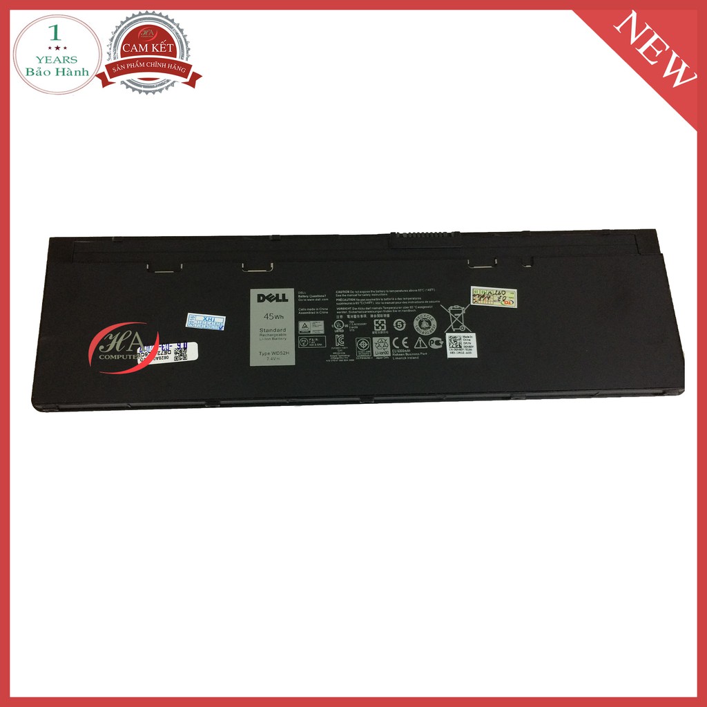 Pin dell Latitude E7240 E7250 WD52H VFV59