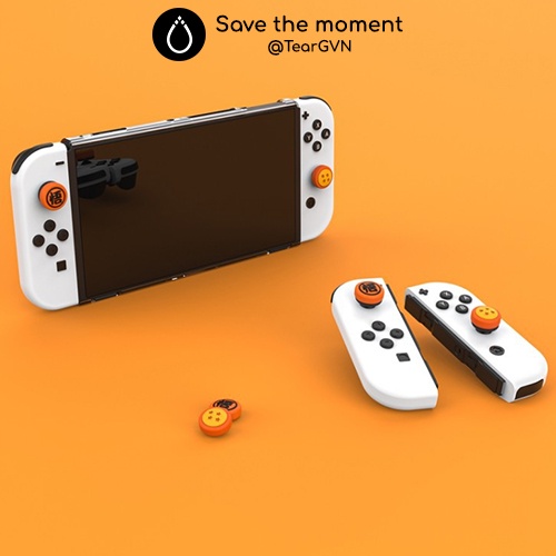 Bọc Analog họa tiết Dragon Ball (IINE) cho Joy-con Nintendo Switch / Lite - Vỉ 2 cặp