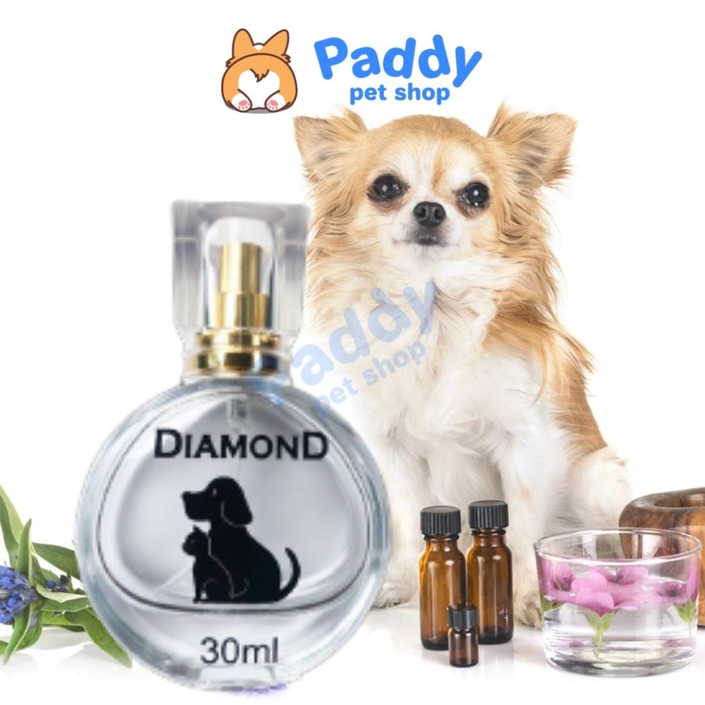 Nước Hoa Diamond Cho Chó Mèo Lưu Hương 12h (30ml)