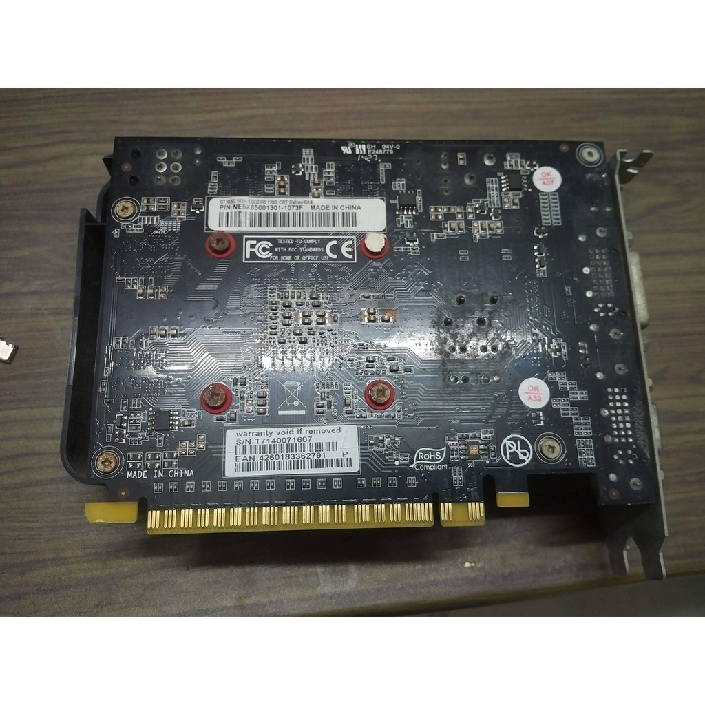 Card màn hình Gainward nVidia GTX 650 1GB DDR5