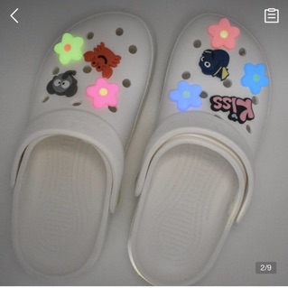 Jibbitz gắn dép crocs dạ quang Hot