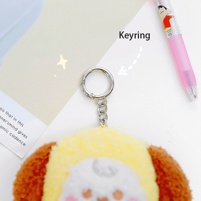 Móc Khóa Bts21 Nhồi Bông Dễ Thương