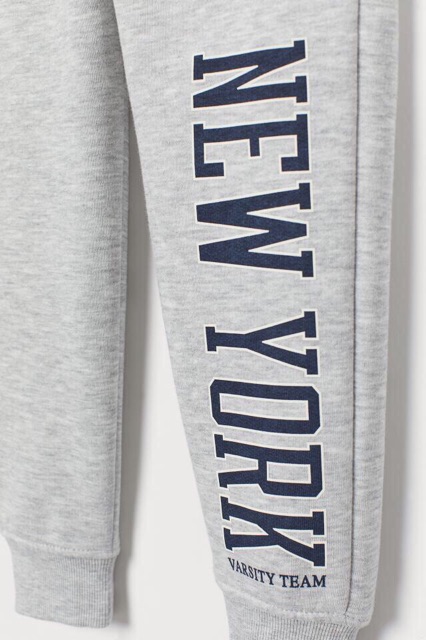 Bộ bé trai H&M nỉ da cá bé trai