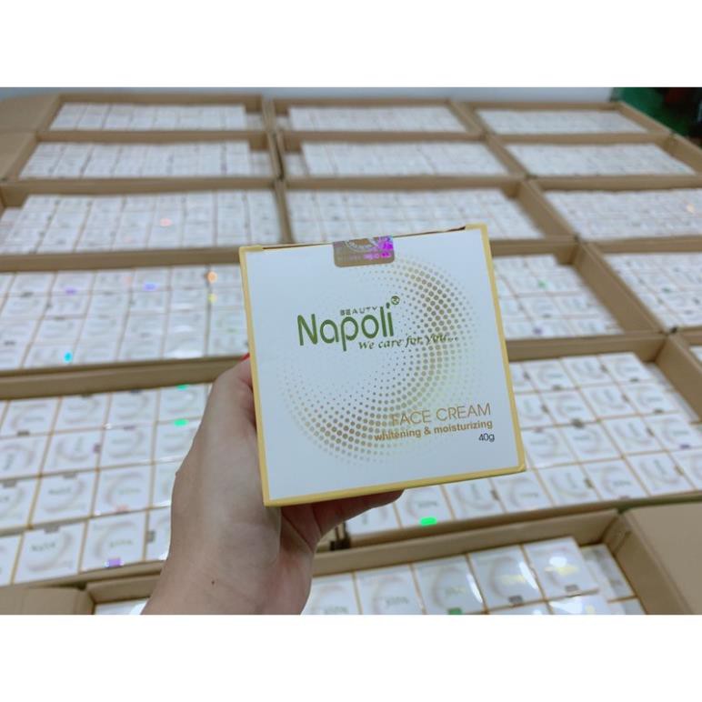 [KEM FACE SỮA Napoli-Hàng Cao cấp -Dưỡng trắng DA MẶT 40gr ]