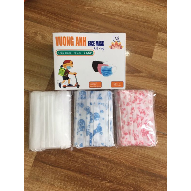 (Hàng chuẩn) Hộp 50 Chiếc Khẩu Trang Cho Bé - Khẩu trang trẻ em | BigBuy360 - bigbuy360.vn