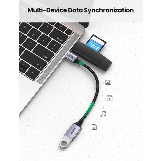 Cáp OTG USB C to USB 3.0 Chính Hảng Ugreen 70889 Cao Cấp US378  Cao Cấp