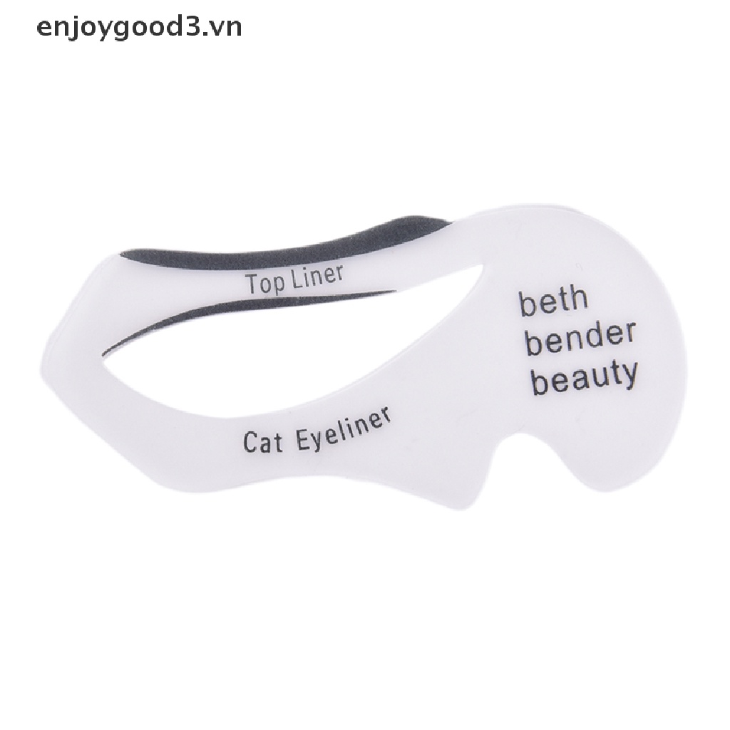 Thẻ kẻ mắt bằng nhựa hỗ trợ kẻ mắt hoặc lông mày trang điểm