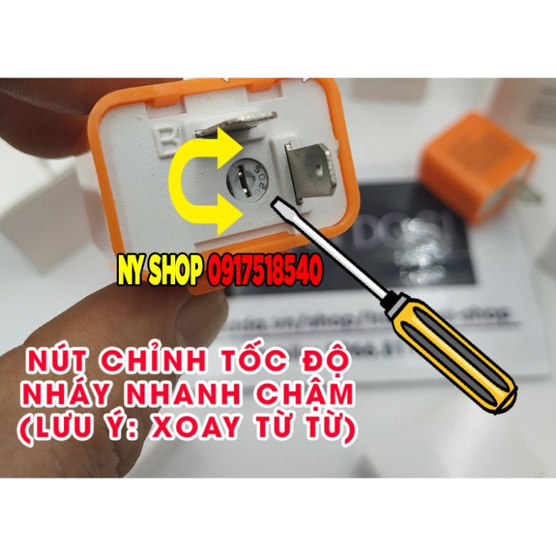 Jack chuyển và chớp xinhan từ 2 chân sang 3 chân cho winner x - vario các dòng xe chạy chớp 3 chân