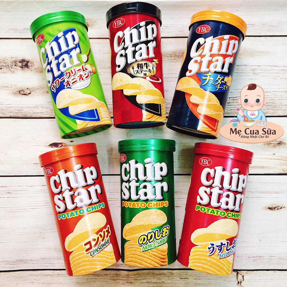 BÁNH SNACK KHOAI TÂY CHIP STAR CHO BÉ 16M+