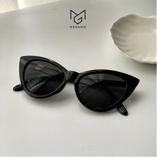 Kính mát phong cách mắt mèo thời trang kiểu Hàn Quốc THE GAMO, kính mát cho nam nữ unisex kiểu vintage retro