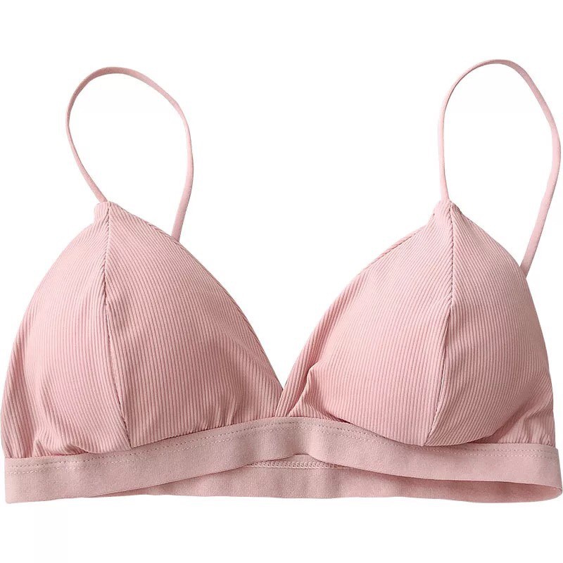 Áo bra 2 dây thun lạnh móc cài sau mã 8819