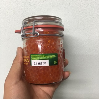 Trứng cá hồi Nga 320g hàng nga nội địa hàng nga cao cấp
