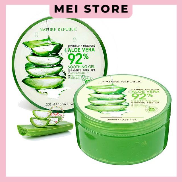 Gel dưỡng da nha đam Nature Republic Aloe Vera 92%