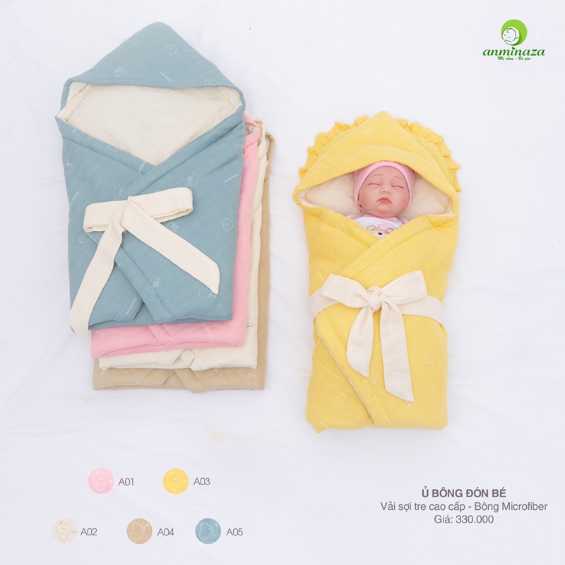 Anminaza- Ủ bông đón bé