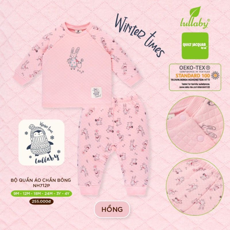 Bộ chần bông cao cấp Lullaby 2021