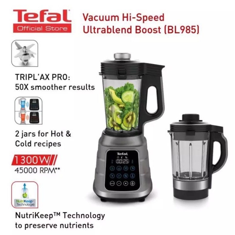 Máy xay sinh tố Tefal Ultra Boost BL985A31