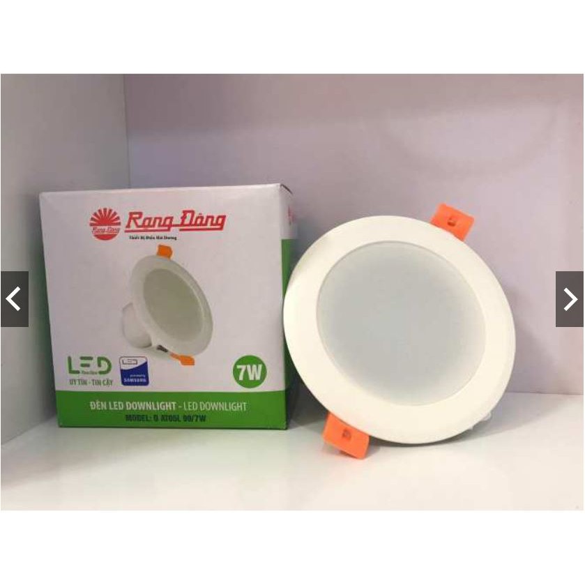 Đèn LED Downlight- âm trần 7W Rạng Đông