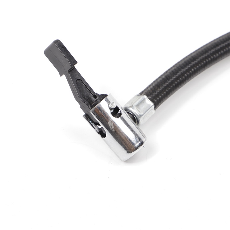 Động cơ máy bơm hơi 12V/120W hành trình xi lanh 19mm áp suất 120PSI lưu lượng khí 25L/phút - có đồng hồ đo áp suất