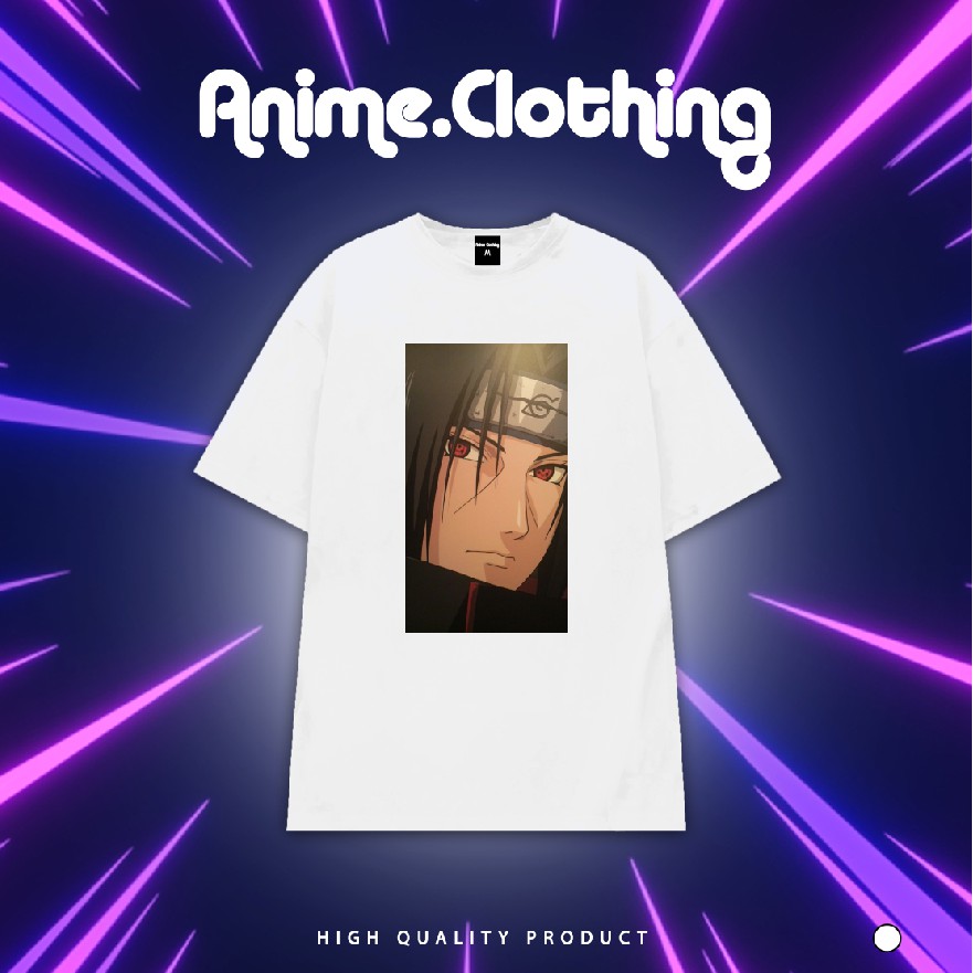 Áo Thun Cotton 100% Phong Cách Nhật Bản Anime Wibulord Itachi Cool Ngầu Cá Tính | WebRaoVat - webraovat.net.vn