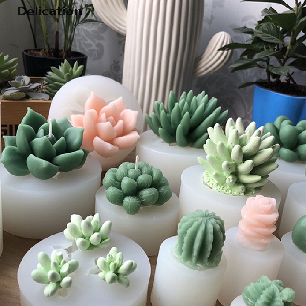 Khuôn Silicone Tạo Hình Làm Xà Phòng Hình 3D DIY