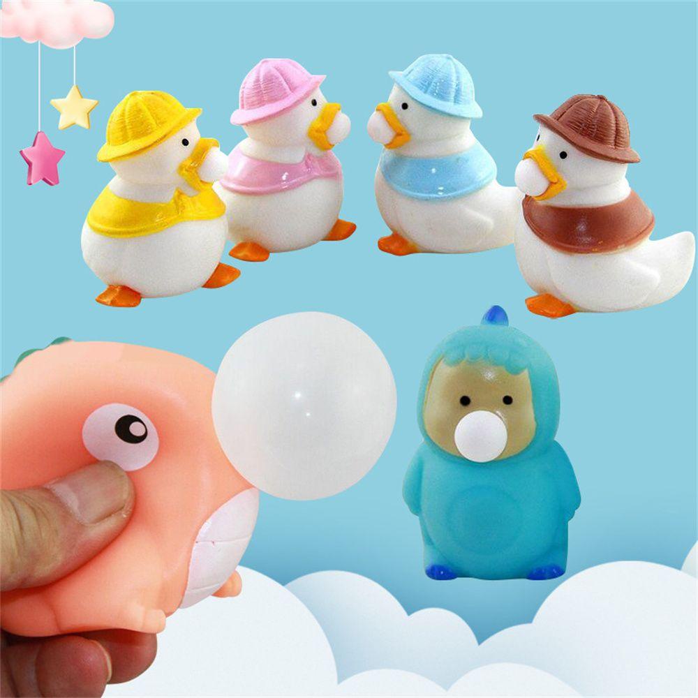 IVORY Đồ Chơi Nắn Bóp Đàn Hồi Giảm Stress Hình Chú Vịt