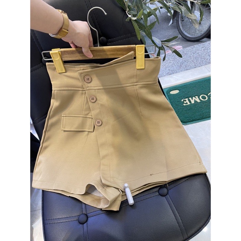 Quần giả váy vạt lệch 3 khuy | BigBuy360 - bigbuy360.vn