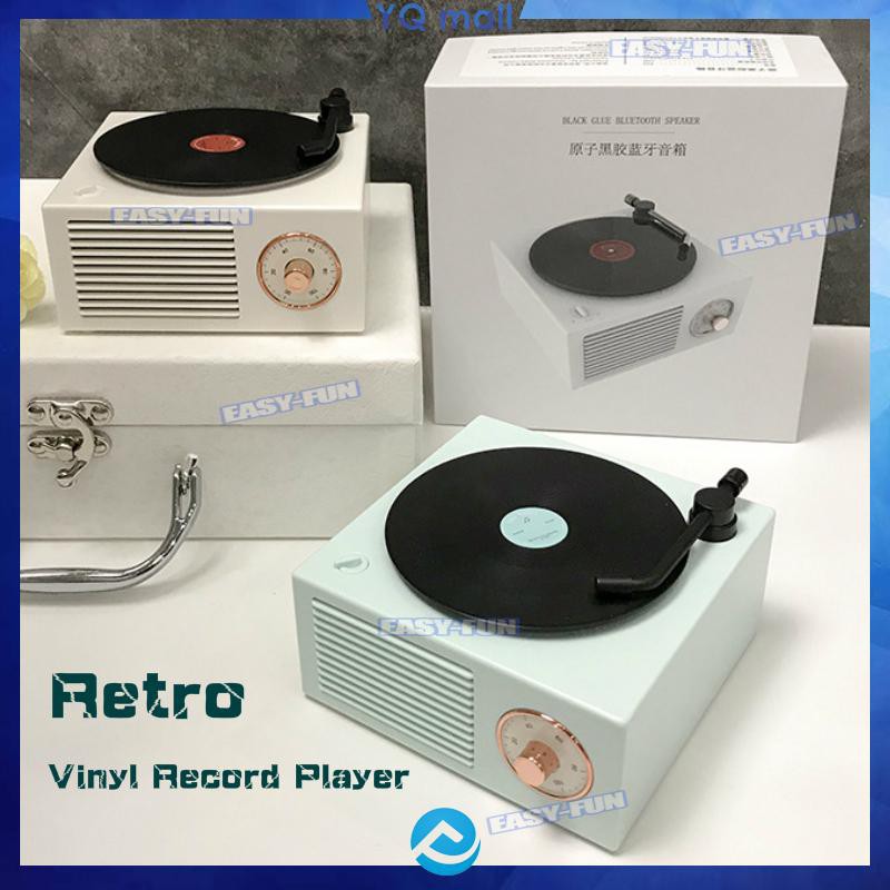 🔊Loa bluetooth giả lập đĩa than phong cách vintage siêu chất🔊 - GIẢ LẬP ĐĨA THAN HỖ TRỢ THẺ NHỚ CỔNG AUX bàn tính