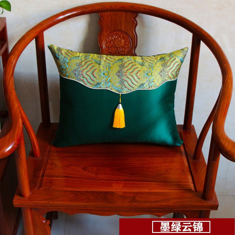 Gối Tựa Lưng Ghế Sofa Gỗ Phong Cách Trung Hoa Cổ Điển