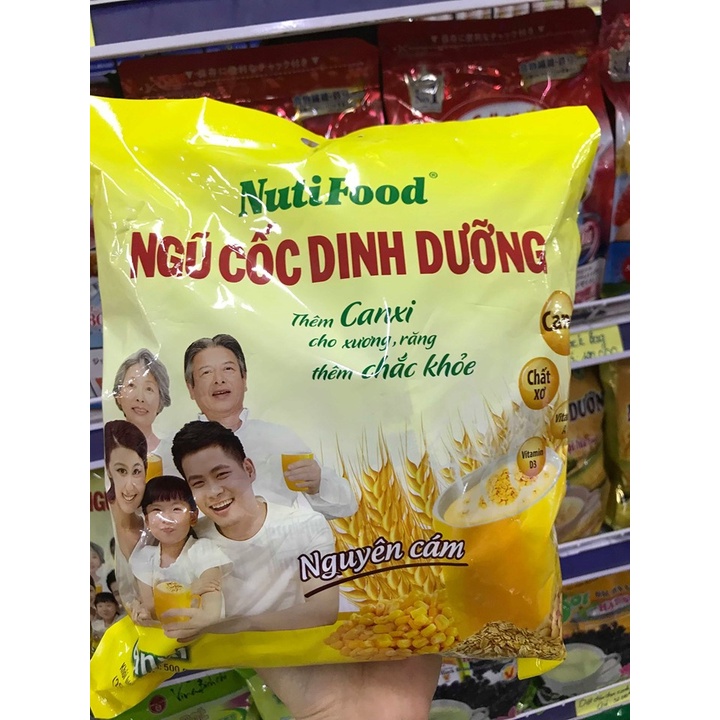 Bột ngũ cốc bổ sung dinh dưỡng Nutifood gói 500g (20 gói nhỏ)