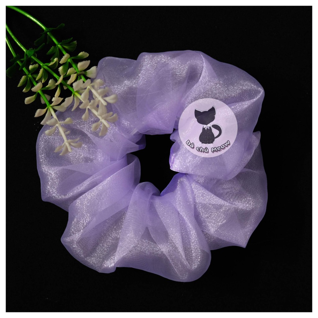Dây cột tóc - Đồ cột tóc phong cách Vintage - Scrunchies dễ thương