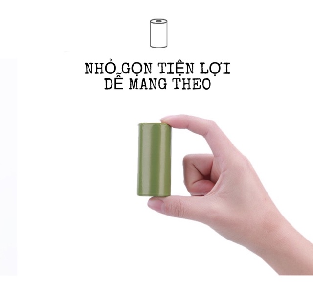 Túi đựng tự phân huỷ an toàn thân thiện với môi trường, làm từ bột lá ngô