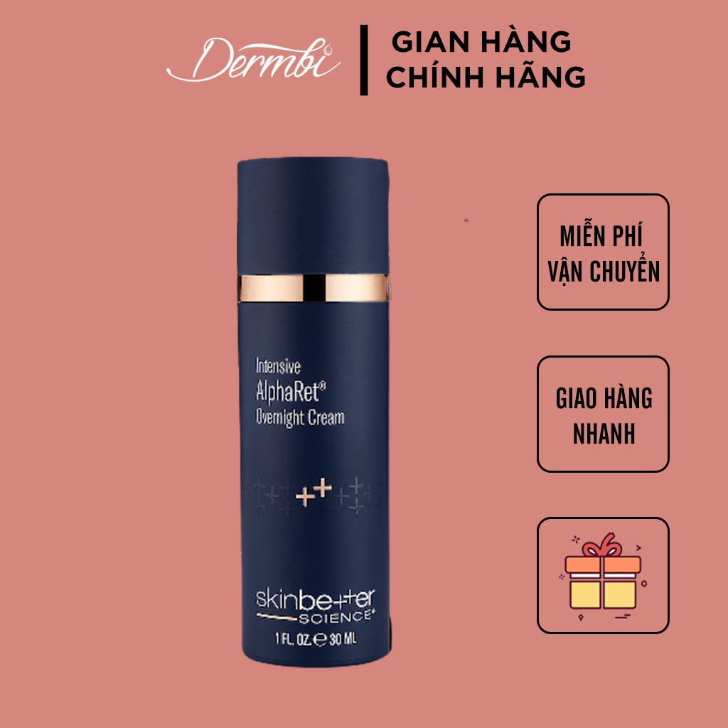 Kem dưỡng 𝐜𝐡𝐨̂́𝐧𝐠 𝐥𝐚̃𝐨 𝐡𝐨́𝐚 𝐜𝐡𝐮𝐲𝐞̂𝐧 𝐬𝐚̂𝐮 Intensive AlphaRet Overnight Cream Skinbetter 50ml