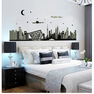 Decal Dán Tường Tòa Nhà dạ quang