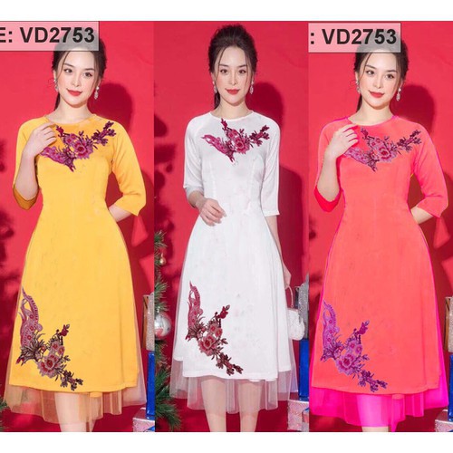 ÁO DÀI CÁCH TÂN SIÊU HOT ĐÓN TẾT