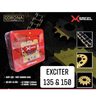 Nhông Sên Dĩa X1R Cho Ex135 , Ex150 (màu tuỳ theo đợi về)
